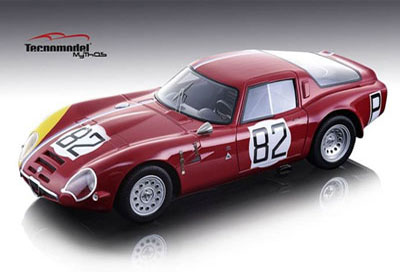 1/18 Alfa Romeo TZ2 Nurburgring 1967 #82 Trosh/Pilette