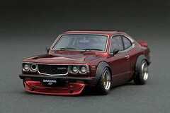 1/43 Mazda Savanna (S124A) Semi Works Red Metallic