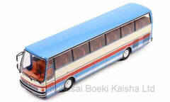 1/43 Setra S215 HD Beige/Red/Blue 1976