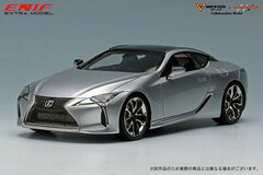1/43 LEXUS LC500 - S package - Right-hand Steering Type, Interior Color Black Sonic Silver