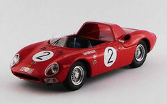 1/43 Ferrari 250 LM Spider Pernis von Tirol Innsbruck1965 #2 Heini Walter R.R.5th, 1 in class S2.0