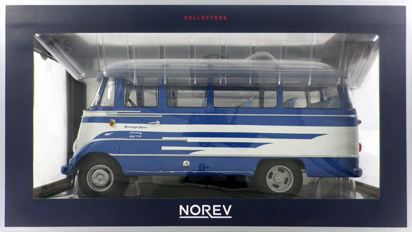 1/18 Mercedes-Benz O319 Bus 1957 Blue & Beige