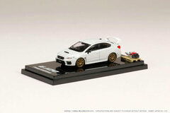 1/64 Subaru WRX STI EJ20 FINAL EDITION Full Package / w/Engine Display Model Crystal White Pearl
