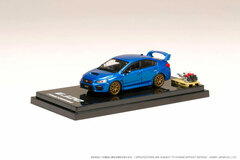 1/64 Subaru WRX STI EJ20 FINAL EDITION Full Package / w/Engine Display Model WR Blue Pearl