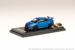 1/64 Subaru WRX STI RA-R Options Loaded / w/Engine Display Model WR Blue Pearl