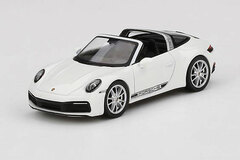 1/64 Porsche 911 Targa 4S White (Right-hand Steering)