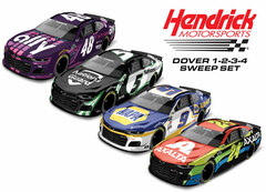 1/64 Hendrick Motorsports Dover 1-2-3-4 Sweep Set Chevrolet Camaro NASCAR 2021