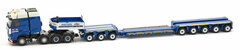 1/50 Mercedes-Benz Actros Big Space 8x4 & goldhofer XLE 3+5 Axles 
