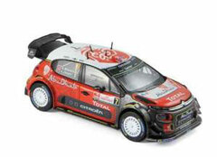 1/43 Citroen C3 WRC 2017 Poland #7 A.Mikkelsen / A.Jaeger
