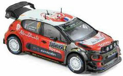 1/43 Citroen C3 WRC 2017 Monte Carlo #8 S.Lefebvre / G.Moreau