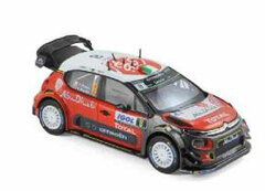 1/43 Citroen C3 WRC 2017 Tour de Corse #8 C.Breen / S.Martin