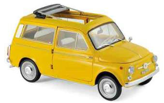 1/18 Fiat 500 Giardiniera 1968 Positano Yellow