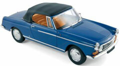 1/18 Peugeot 404 Cabriolet 1967 Mendoza Blue
