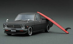 1/43 Nissan Sunny Truck Long (B121) Matte Black