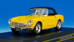 1/43 Honda S800 1966 Closed Roof Yellow