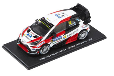 1/38 TOYOTA YARIS 2017 FINLAND RALLY