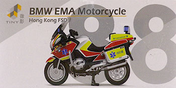No.88 1/43 BMW R900RT Rescue Bike
