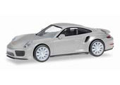 1/87 Porsche 911 Turbo Silver Metallic