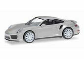 1/87 Porsche 911 Turbo Silver Metallic