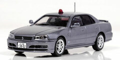 1/43 Nissan Skyline 25GT-X (ER34) 2000Metropolitan Office Criminal Division Mobile Investigation Unit Vehicle [Silver] (Miyazawa Models Limited Distribution)