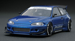 1/43 Pandem Civic (EG6) Blue Metallic