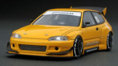 1/43 Pandem Civic (EG6) Yellow