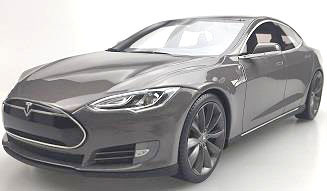 1/18 Tesla Models S 2012 (Gray)