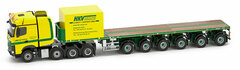 1/50 Mercedes Arocs Big Space 8 x 4 Nooteboom 6-axle Ballast Trailer 