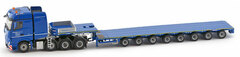 1/50 Mercedes Actros Big Space 8x4 Nooteboom MCO121-08V 