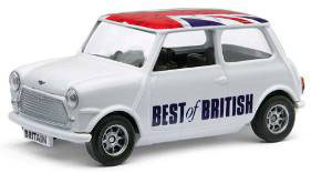 Best of British Classic Mini (White/Union Jack)