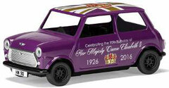 1/36 Austin Mini (Purple) The 90th Birthday of HM Queen Elizabeth II Commemorative Model