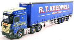 1/50 Mercedes-Benz Actros (MP4) Super Trailer Curtainside Keedwell