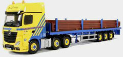 1/50 Mercedes-Benz Actros (MP4) Flatbed Trailer Middlebrook Transport Ltd