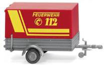 1/87 Fire Brigade Passenger Vehicle Trailer