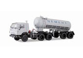1/43 Kamaz-54112 Cement Semitrailer TC-11