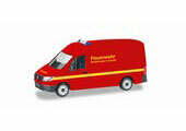 1/87 VW Crafter Box High Roof Fire Truck