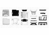 1/87 Driver's cabin MAN TGX XLXEuro 6c 2 pcs w/Deflector