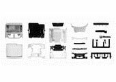 1/87 Driver's cabin MAN TGX XLEuro 6c 2 pcs w/Deflector