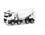 1/87 Mini Kit Mercedes-Benz Arocs M Concrete Mixer Truck 4-axle White/Unprinted