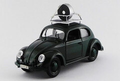 1/43 Volkswagen Beetle Wiesbaden Police Speed Control Car 1957