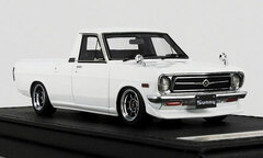 1/43 Nissan Sunny Truck Long (B121) White Hayashi-Wheel