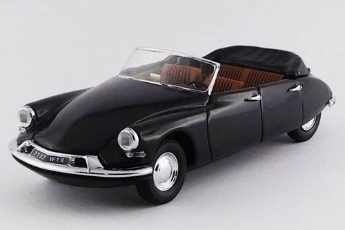 1/43 Citroen DS 19 Cabrio 4-door Black