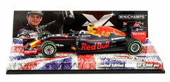 1/43 Red Bull Racing TAG Heuer RB12 M. Verstappen UK GP 2nd Place 2016