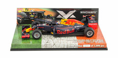 1/43 Red Bull Racing TAG Heuer RB12 M. Verstappen HALO Test Italy GP 2016