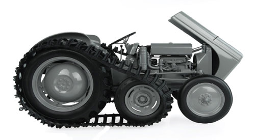 1/16 Ferguson TEA 20 Halftrack (Gray)