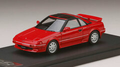 1/43 Toyota MR 2 G-Limited Super Charger T-Bar Roof (AW11) Super Red II