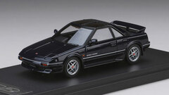 1/43 Toyota MR 2 G-Limited Super Charger T-Bar Roof (AW11) Tom's New Sports Wheel Attached Car Blue Mica