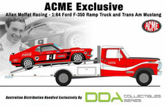 1/64 Allan Moffat Racing's Ford F-350 Ramp Track & Trans Am Mustang 1969