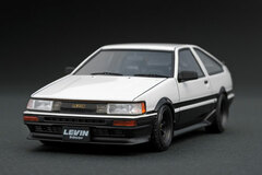 1/43 Toyota Corolla Levin (AE86) 3Door GT Apex White/Black