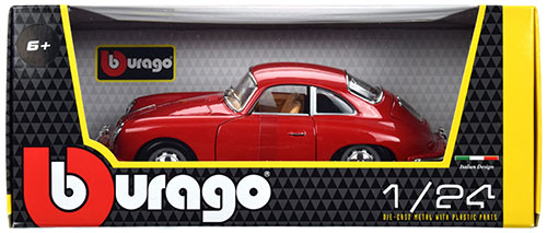 1/24 Porsche 356B Coupe 1961 (Red)